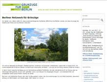 Tablet Screenshot of gruenzuege-fuer-berlin.de